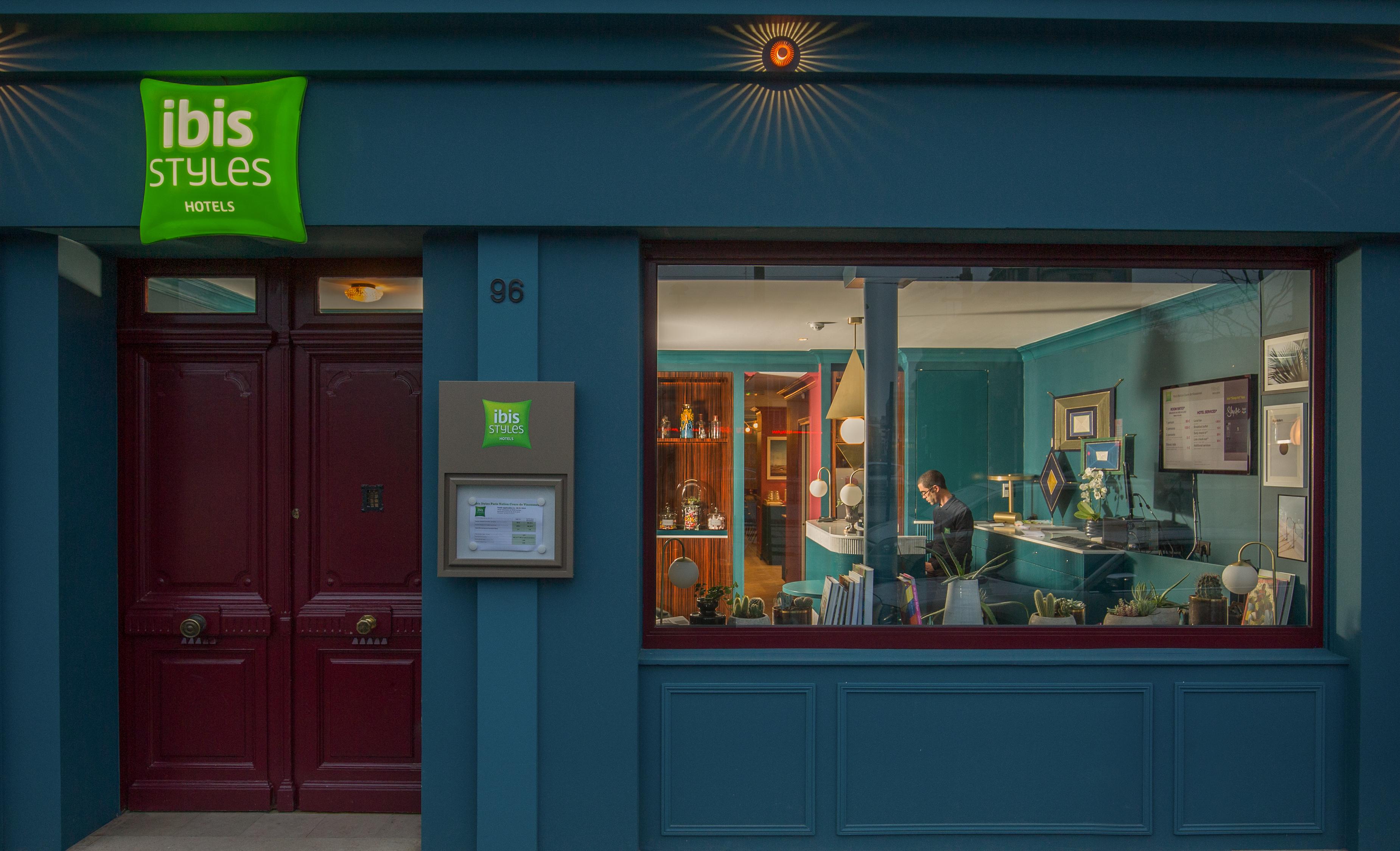 Ibis Styles Paris Nation Cours De Vincennes Hotel Eksteriør billede